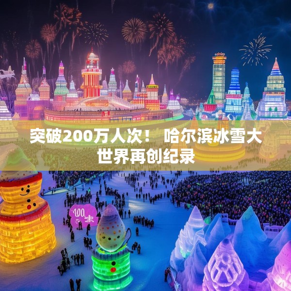 突破200万人次！ 哈尔滨冰雪大世界再创纪录