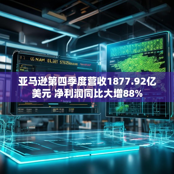 亚马逊第四季度营收1877.92亿美元 净利润同比大增88%