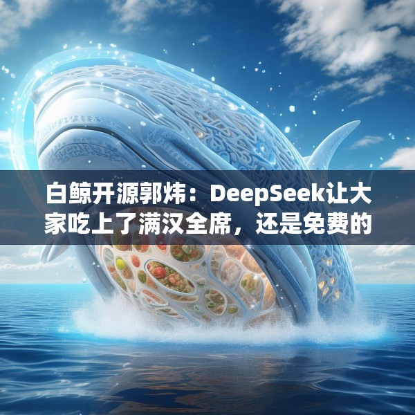 白鲸开源郭炜：DeepSeek让大家吃上了满汉全席，还是免费的