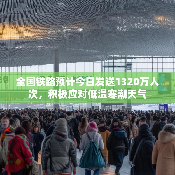 全国铁路预计今日发送1320万人次，积极应对低温寒潮天气