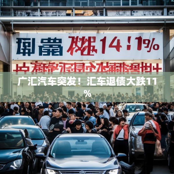 广汇汽车突发！汇车退债大跌11%