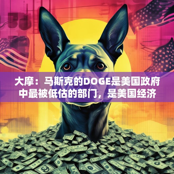 大摩：马斯克的DOGE是美国政府中最被低估的部门，是美国经济的大利好