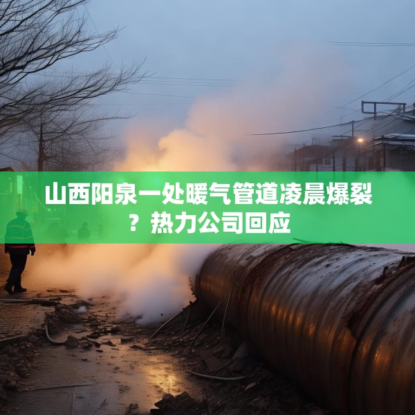 山西阳泉一处暖气管道凌晨爆裂？热力公司回应