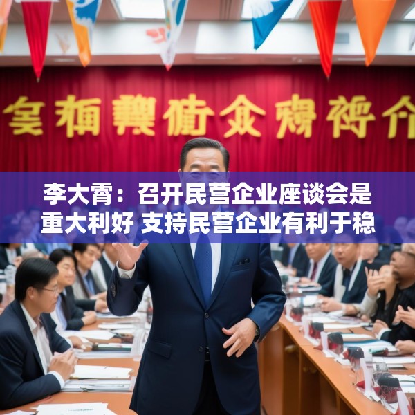 李大霄：召开民营企业座谈会是重大利好 支持民营企业有利于稳定经济稳定股市