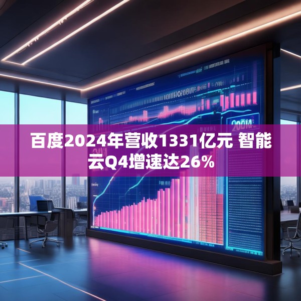 百度2024年营收1331亿元 智能云Q4增速达26%