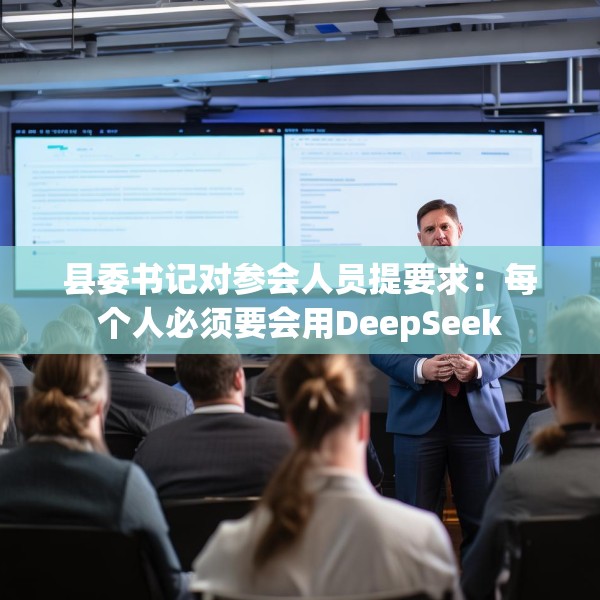 县委书记对参会人员提要求：每个人必须要会用DeepSeek