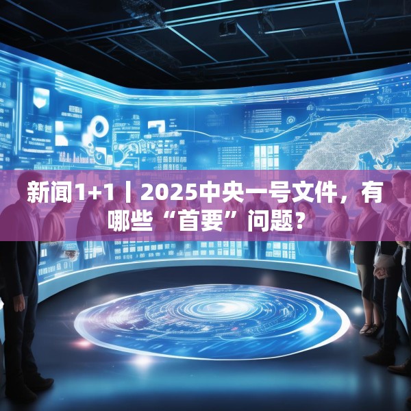 新闻1+1丨2025中央一号文件，有哪些“首要”问题？