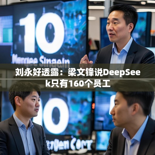 刘永好透露：梁文锋说DeepSeek只有160个员工