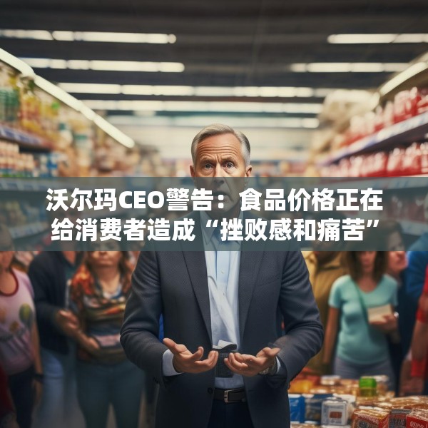 沃尔玛CEO警告：食品价格正在给消费者造成“挫败感和痛苦”