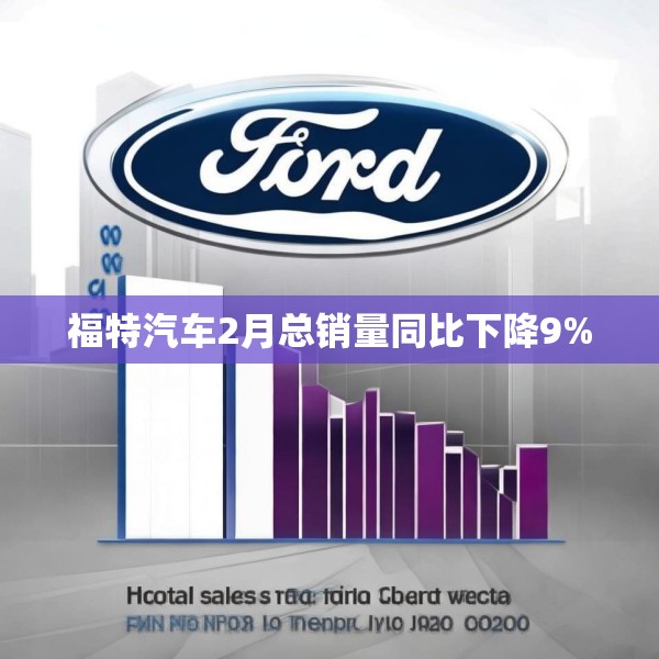 福特汽车2月总销量同比下降9%