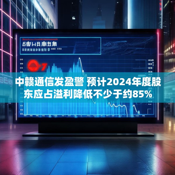 中赣通信发盈警 预计2024年度股东应占溢利降低不少于约85%