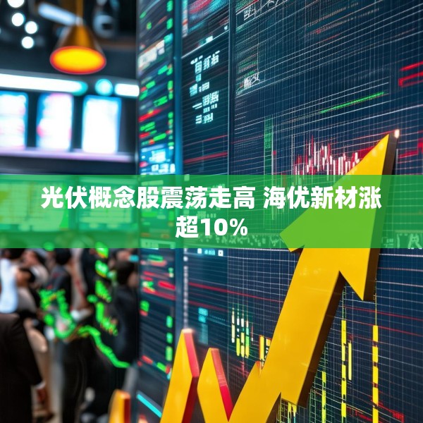 光伏概念股震荡走高 海优新材涨超10%