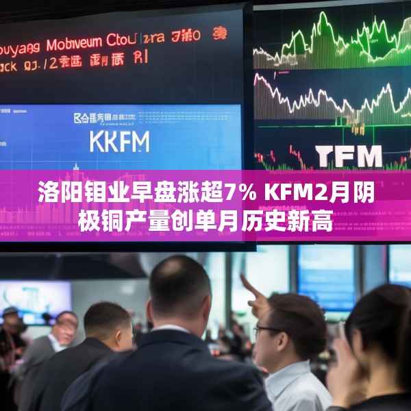 洛阳钼业早盘涨超7% KFM2月阴极铜产量创单月历史新高