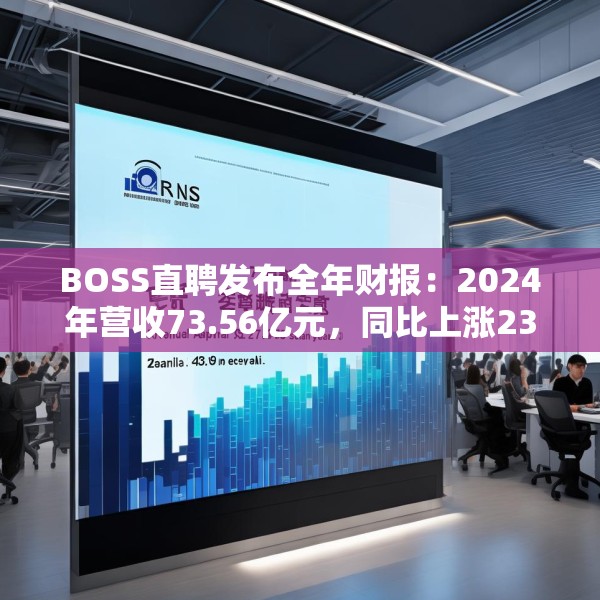 BOSS直聘发布全年财报：2024年营收73.56亿元，同比上涨23.6%