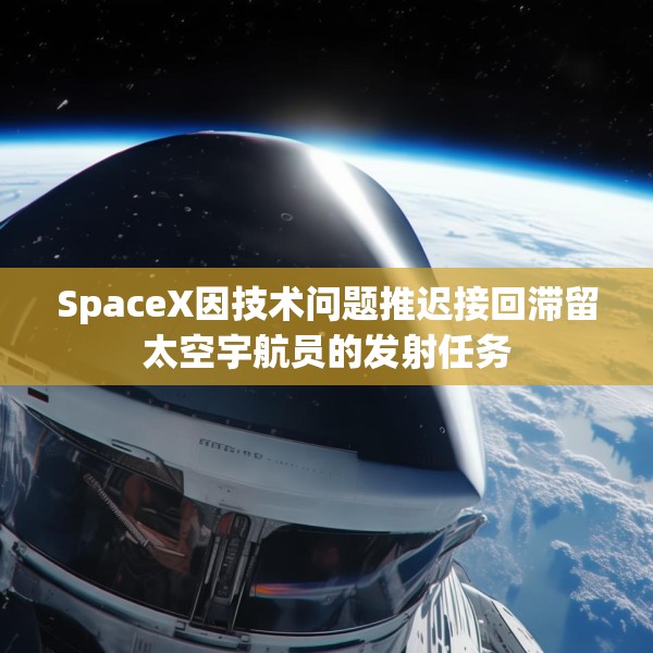 SpaceX因技术问题推迟接回滞留太空宇航员的发射任务