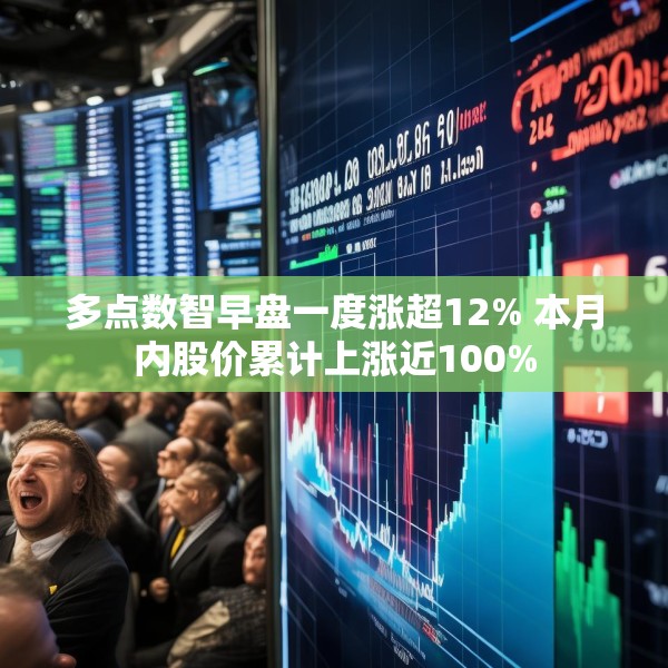 多点数智早盘一度涨超12% 本月内股价累计上涨近100%