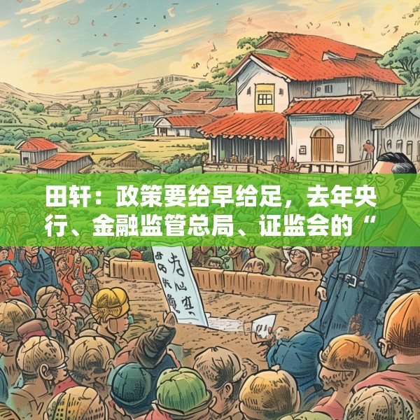 田轩：政策要给早给足，去年央行、金融监管总局、证监会的“突然袭击”非常猛