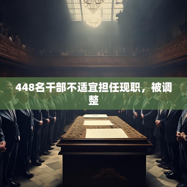 448名干部不适宜担任现职，被调整