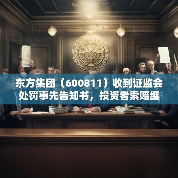 东方集团（600811）收到证监会处罚事先告知书，投资者索赔继续立案