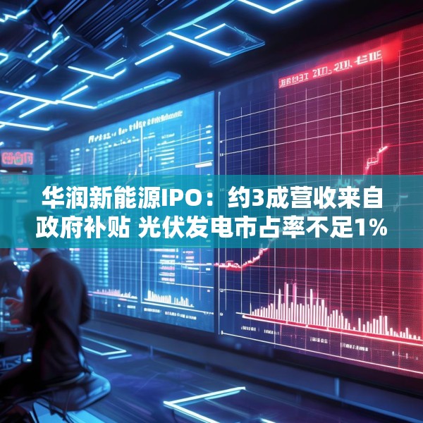 华润新能源IPO：约3成营收来自政府补贴 光伏发电市占率不足1%