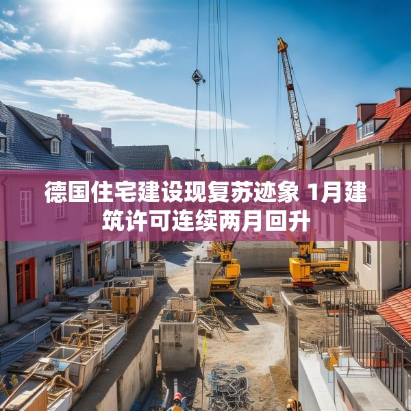 德国住宅建设现复苏迹象 1月建筑许可连续两月回升