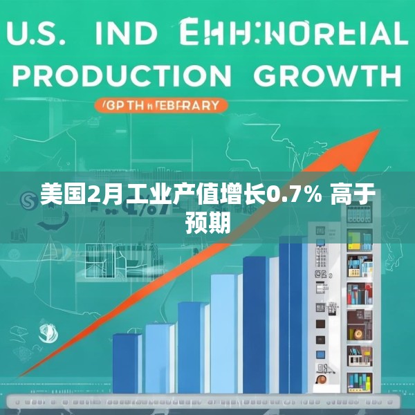 美国2月工业产值增长0.7% 高于预期