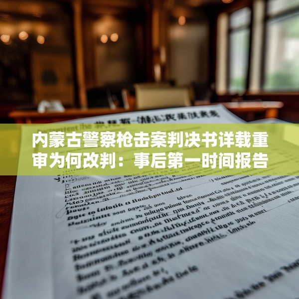 内蒙古警察枪击案判决书详载重审为何改判：事后第一时间报告，排除主观故意