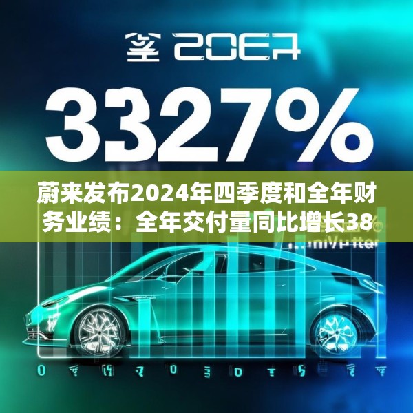 蔚来发布2024年四季度和全年财务业绩：全年交付量同比增长38.7%，创历史新高 