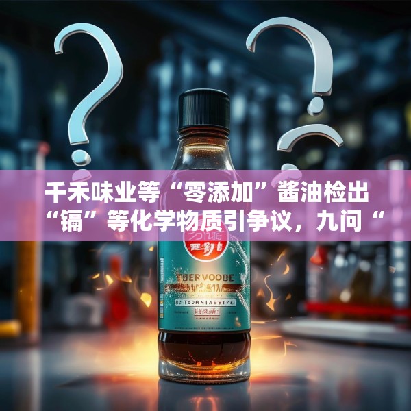 千禾味业等“零添加”酱油检出“镉”等化学物质引争议，九问“零添加”