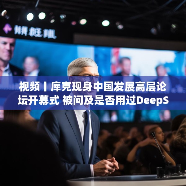 视频丨库克现身中国发展高层论坛开幕式 被问及是否用过DeepSeek？库克 ：当然，很棒！